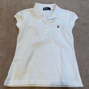 Ralph Lauren white polo